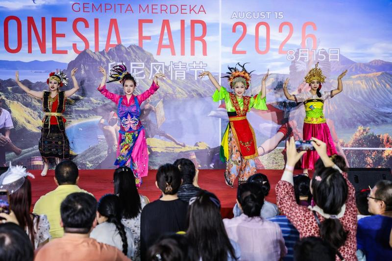 Musik, Tarian dan Makanan Semarakkan Indonesia Fair 2026 di KBRI Beijing