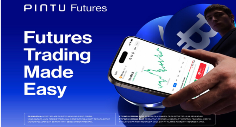  PT Pintu Kemana Saja (PINTU), perusahaan penyedia platform investasi aset crypto yang berizin dan diawasi oleh Otoritas Jasa Keuangan (OJK), meluncurkan Pintu Futures Lite, fitur mode trading derivatif crypto yang dirancang dengan tampilan sederhana dan alur transaksi minimalis di aplikasi PINTU. 