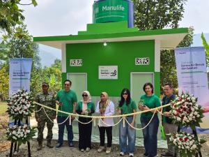 Manulife Indonesia Perluas Akses Air Bersih bagi Lebih dari 3.000 Warga Kampung Cigaok 
