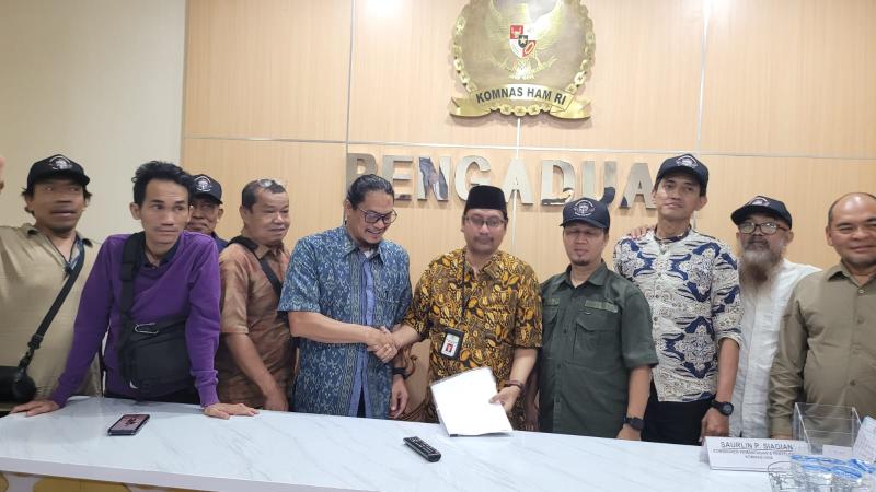 Warga Duri Pulo Adukan Sengketa Ganti Rugi Lahan ke Komnas HAM