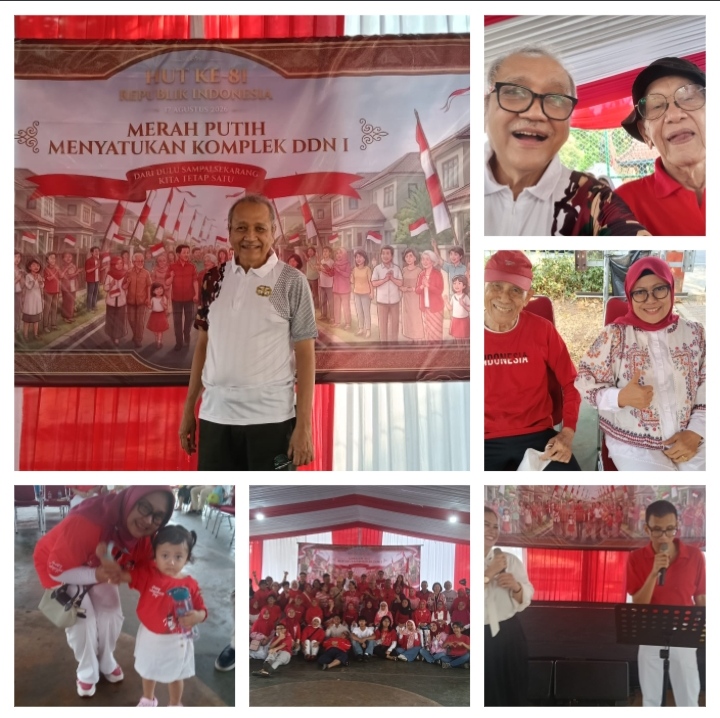 Sorak Sorai Kemeriahan HUT Kemerdekaan Indonesia ke 81 di RT OO1 RW O4 Kelurahan Pondok Labu