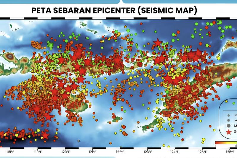 Penjelasan Ahli Penyebab NTT Masih Diguncang Ribuan Gempa Susulan