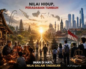 KETIKA TUHAN DIPERCAYA, TETAPI NILAI-NYA TIDAK DIHIDUPI