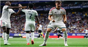 Menang Tipis 2-1 Lawan Espanyol, Madrid Sukses Buka La Liga dengan Hasil Positif