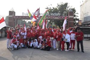 GERAK JALAN SEHAT IKBM-BSI SEMARAKKAN HUT KE-81 RI