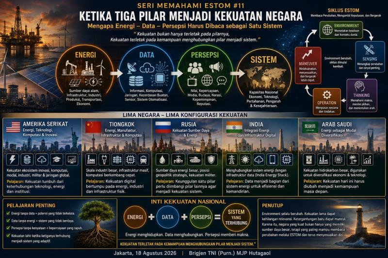 KETIKA TIGA PILAR MENJADI KEKUATAN NEGARA
