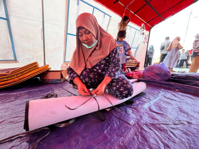 Gempa M 7,7 Flores, Sebanyak 84 KK dari 300 KK yang Mengugsi di GOR Samador Kembali ke Rumah Hari Ini