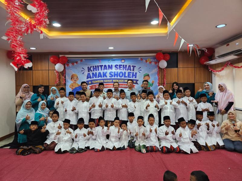Khitan Sehat Anak Sholeh, Tumbuh Sehat Menjadi Hebat dalam Semangat Kemerdekaan