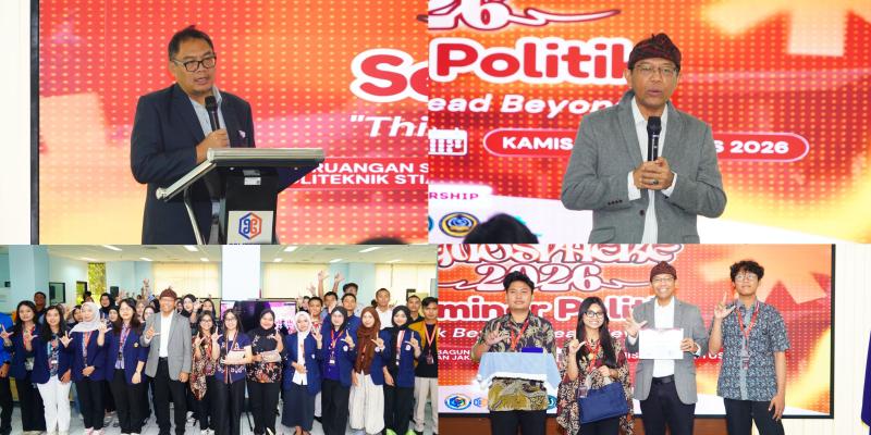 HIMPARA Politeknik STIA LAN Jakarta Gelar Seminar Politik, Perkuat Literasi Politik dan Peran Mahasiswa