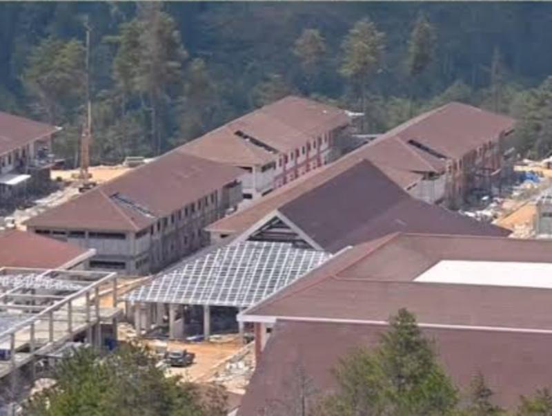 Proyek pembanguna Gedung Sekolah Rakyat Tana Toraja