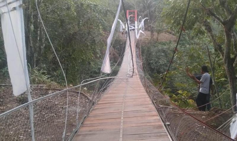 Jembatan Pongpet Miring Saat Peresmian, TNI AD Luruskan Fakta Kondisi dan Penyebabnya