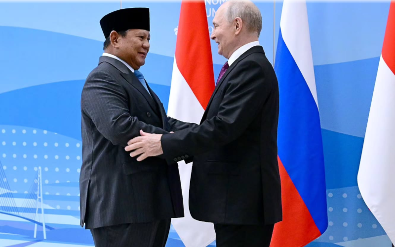 Kembali Temui Putin, Prabowo Tegaskan Rusia Mitra Penting Indonesia
