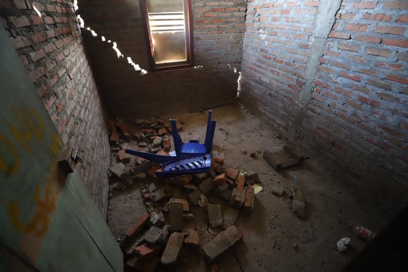 Rumah korban gempa Flores. (Foto: BNPB)