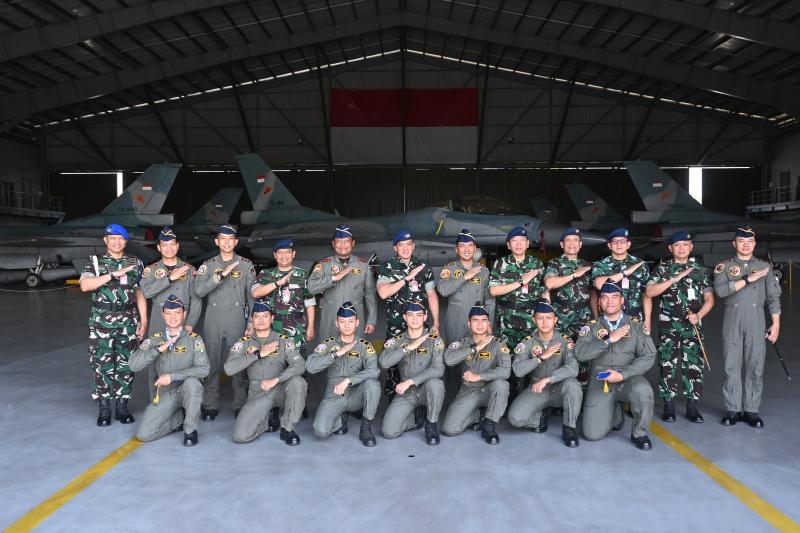 Tingkatkan Kesiapan Penerbang Tempur, Lanud Iswahjudi Gelar Pendidikan OCU F-16