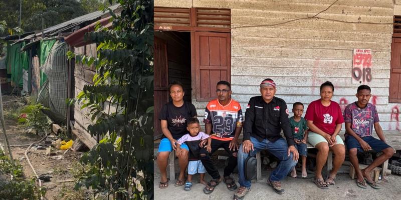 Masih Banyak Pekerja Asal NTT Tinggal di Hunian Tak Layak di PT Nova Kendawangan