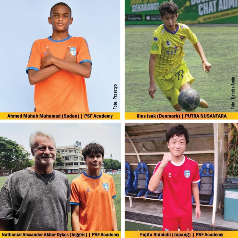 Kompetisi Garssroot Liga Soeratin Jakarta U-15,   Terdaftar 4 Pemain Asing 