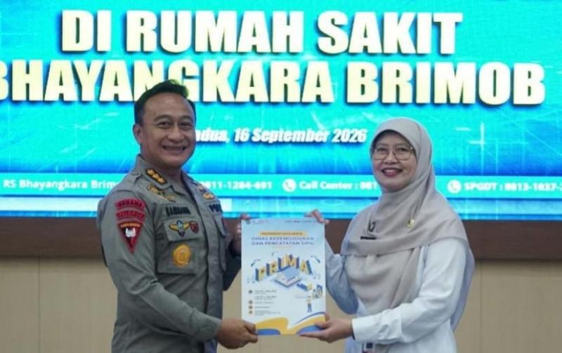 Akte Kelahiran Digital di RS Bhayangkara Brimob