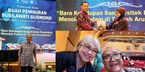 40 Tahun Berkarya, Peluncuran Buku Buah Pemikiran Susilawati Susmono Luncurkan