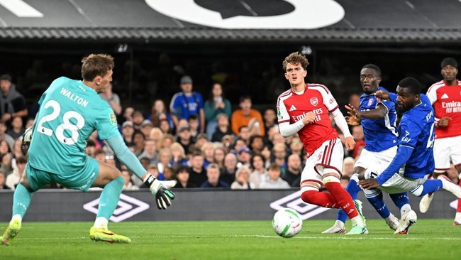 Skor Akhir Ipswich Vs Arsenal 2-4 Dowman 2 Gol