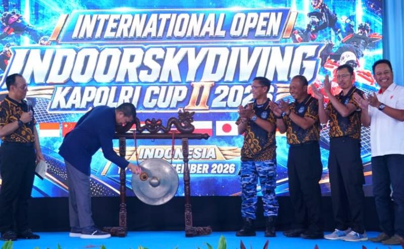 Dari Cikeas ke Panggung Dunia, Brimob Dorong Prestasi Atlet Indoor Skydiving Internasional