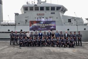 Pushidrosal Launching S-101 dan Sea Trial Produk S-100 di Teluk Jakarta
