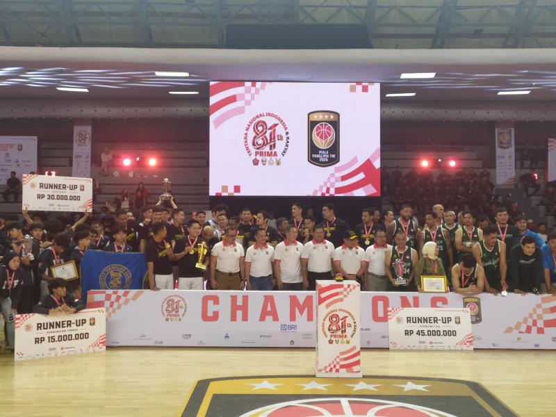 Turnamen Basket Piala Panglima TNI Ditutup