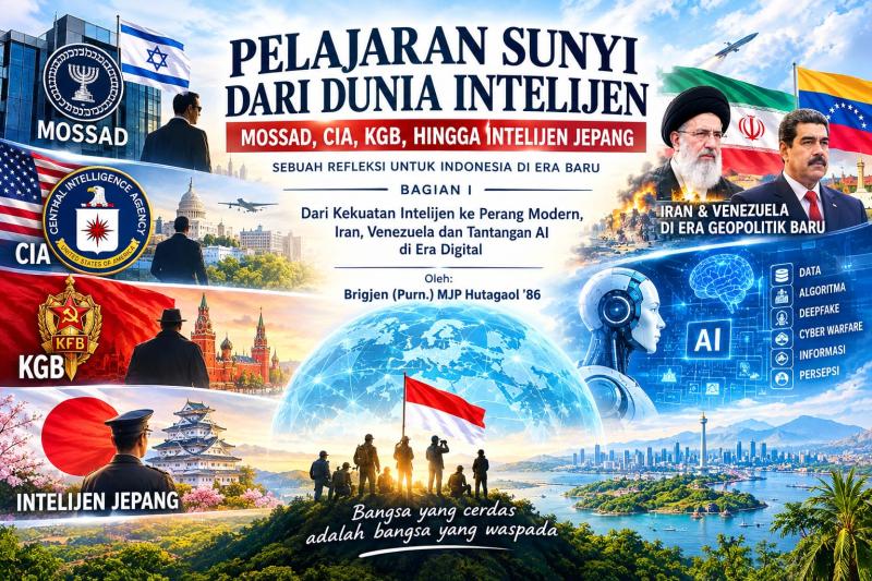 KETIKA PERANG BERPINDAH DARI MEDAN FISIK KE DATA, ALGORITMA DAN MANUSIA