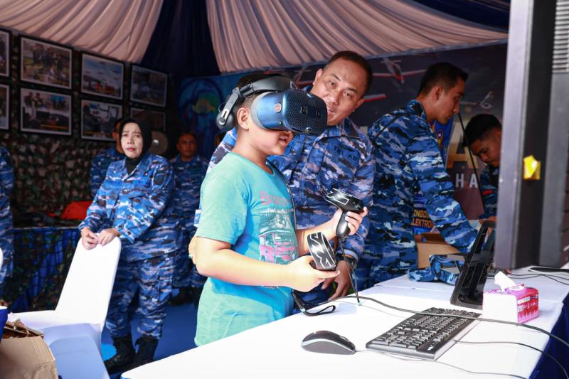 Stand TNI AU Tarik Antusias Masyarakat di TNI Fair 2026