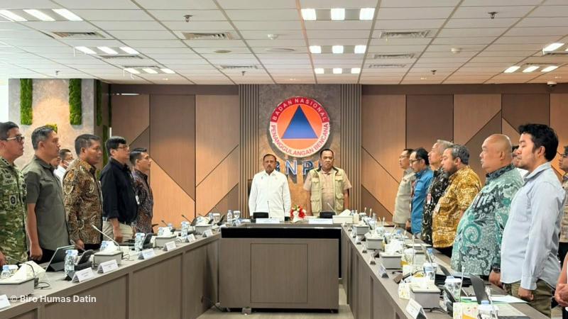 Rapat Koordinasi Pembahasan Teknis Lanjutan Percepatan Penanganan Pascakonflik Sosial di Kabupaten Jayawijaya dan Kabupaten Lanny Jaya, Provinsi Papua Pegunungan, Kamis (17/9/2026), di Jakarta. (Foto: Humas Kemenko Polkam)