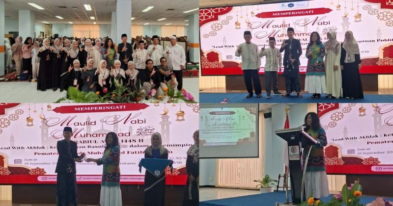 UKM Rohis Politeknik STIA LAN Jakarta Gelar Peringatan Maulid Nabi Muhammad SAW 1448 H, Angkat Tema "Lead With Akhlaq: Keteladanan Rasulullah dalam Kepemimpinan Publik"