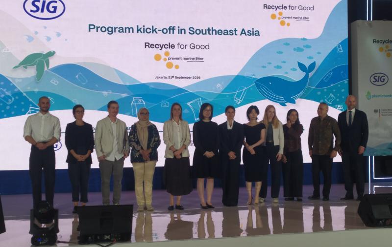 SIG Perluas Recycle for Good di Indonesia, Perkuat Daur Ulang dan Bantu Cegah Sampah Laut