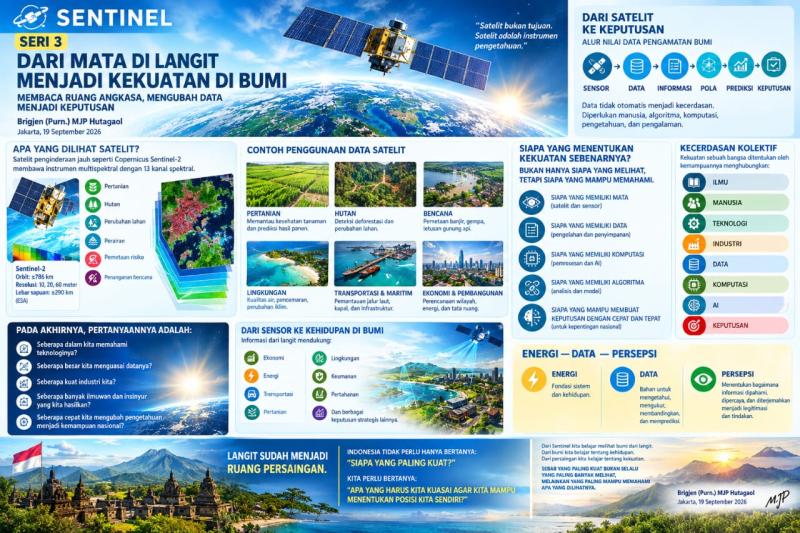 SENTINEL: DARI MATA DI LANGIT MENJADI KEKUATAN DI BUMI