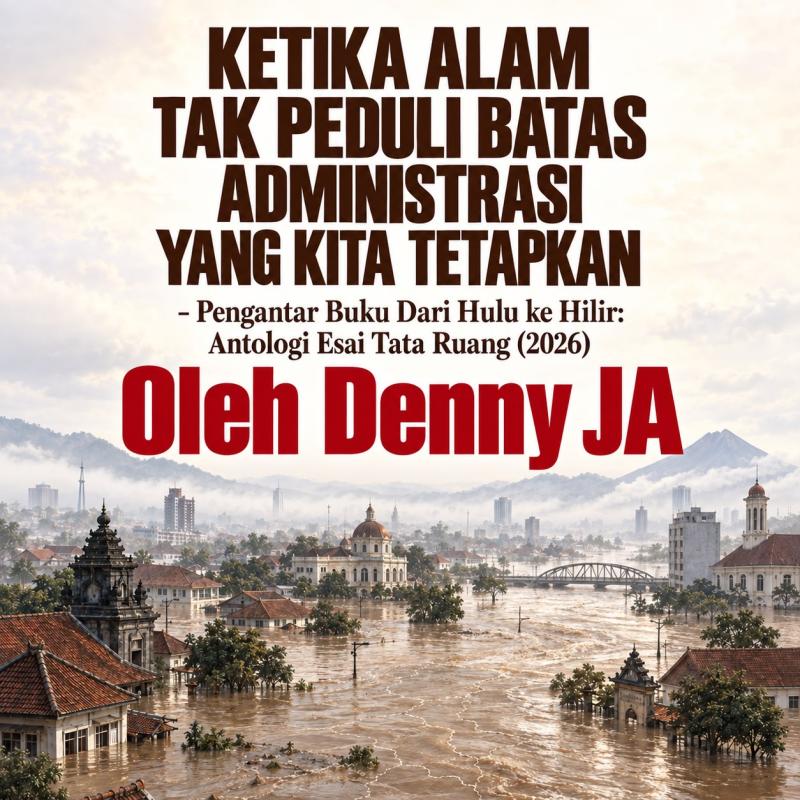 KETIKA ALAM TAK PEDULI BATAS ADMINISTRASI YANG KITA TETAPKAN