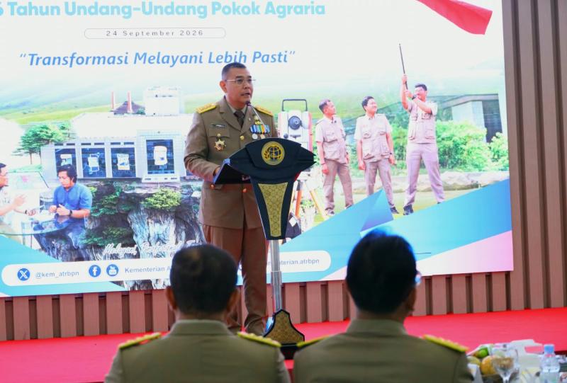 Wakil Menteri (Wamen) ATR/Wakil Kepala (Waka) BPN, Ossy Dermawan. (Foto: Humas Kementerian ATR/BPN)