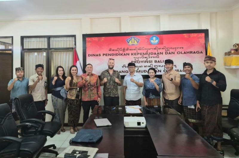 Kadispora Pemprov Bali Terima Vision Dynamics Bali Dpimpin Robby Soemodirhardjo