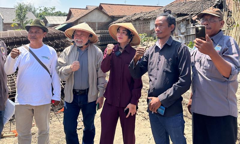 Kunjungan Anggota Dewan Provinsi Jawa Tengah Supervisi Rehabilitasi Daerah Irigasi Pemali