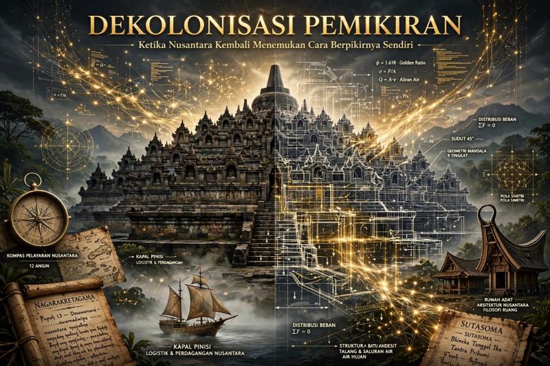 DEKOLONISASI PEMIKIRAN, KETIKA NUSANTARA KEMBALI MENEMUKAN CARA BERPIKIRNYA SENDIRI