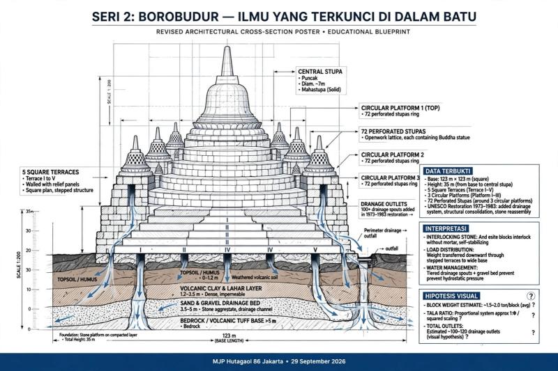 DEKOLONISASI PEMIKIRAN, BOROBUDUR-ILMU YANG TERKUNCI DI DALAM BATU