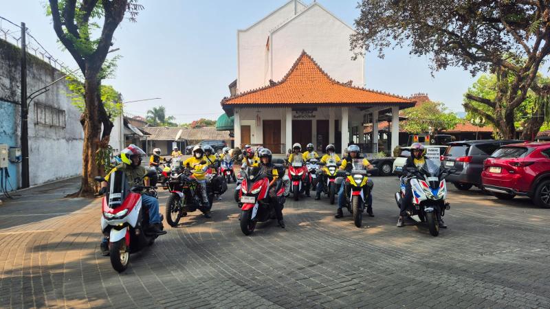 20 Legenda Otomotif Gaspol ke Mandalika, Pertamina Legend Riders Tempuh 1.000 Km