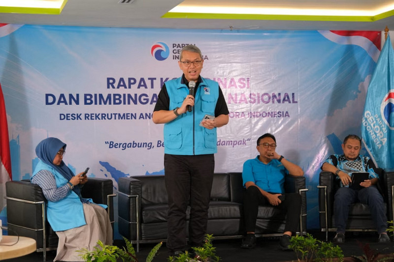 Partai Gelora Mulai Rekrutmen Anggota Baru Secara Masif dan Sistematis, Fokus pada Generasi Z sebagai Target Utama