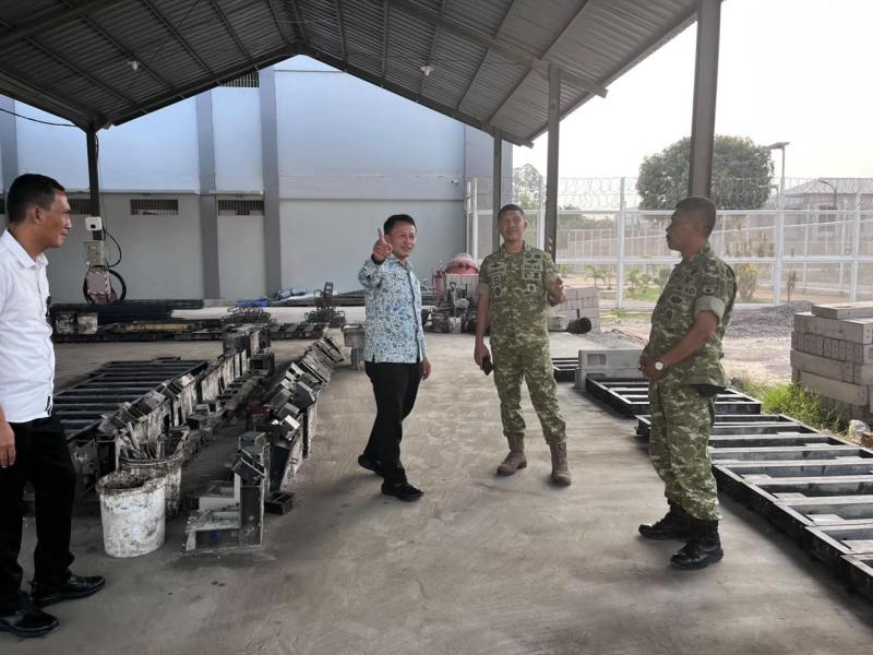 Dandim 0506/Tgr Kunjungi Lapas Kelas 1 Tangerang, Perkuat Sinergitas TNI dan Pemasyarakatan 