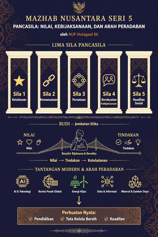 SERI 5 - PANCASILA: NILAI, KEBIJAKSANAAN, DAN ARAH PERADABAN