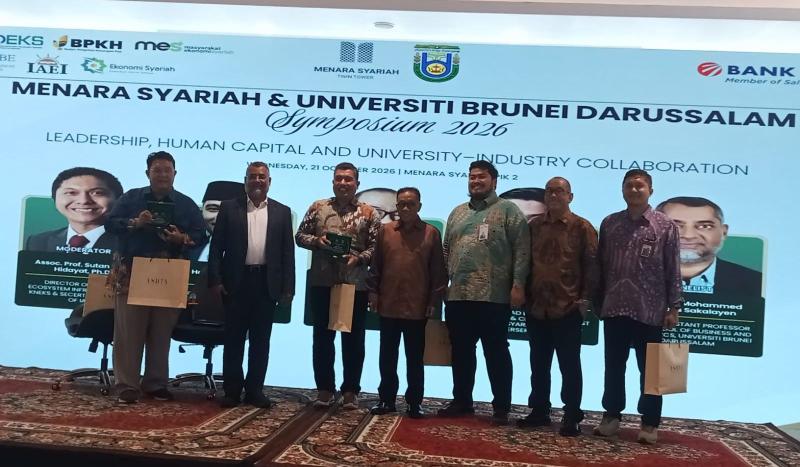 Simposium yang bertajuk: Logistics and Maritime Future Advancing Connectivity, Leadership and ASEAN Prosperity through the Halal Supply Chain Ecosystem, di Menara Syariah PIK 2, pada Rabu (21/10/2026). (Foto: Very/Indonews.id)