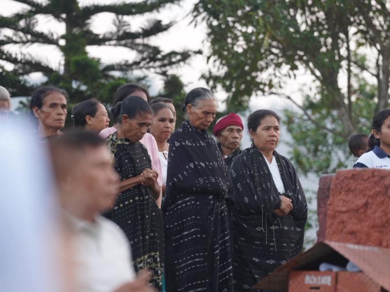 Camino de Flores: The Sacred Journey of Flores – A Spiritual Journey of Reflection and Recovery resmi memulai perjalanan Etape Tengah pada Jumat (23/10) sore, ditandai dengan Misa pembukaan di Taman Rohani Maria Ratu Semesta Alam Wolowio, Beiposo, Kabupaten Ngada, Nusa Tenggara Timur (NTT).  (Foto: Ist)