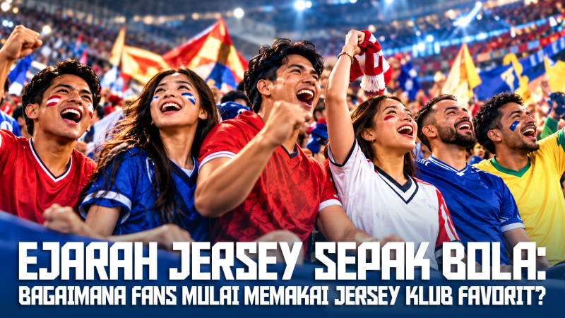  Mengenal Sejarah Kapan dan Bagaimana Para Penggemar Sepak Bola Mulai Mengenakan Jersey Klub Favorit Mereka