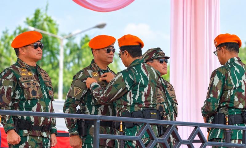 Kasad Jadi Warga Kehormatan Korpasgat, Soliditas Antarmatra Kian Erat