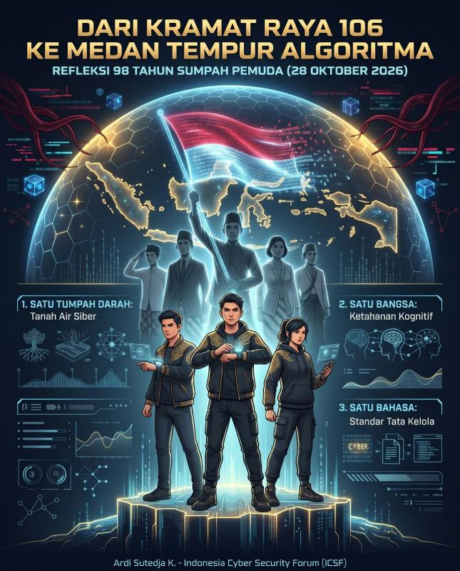 Memaknai Sumpah Pemuda di Era Digital, AI, dan Kuantum: Menjaga Kedaulatan dari Balik Layar