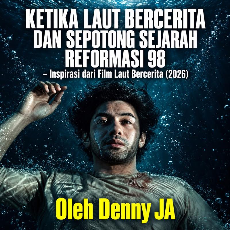 KETIKA LAUT BERCERITA DAN SEPOTONG SEJARAH REFORMASI 98